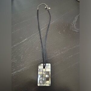 VINTAGE 1960’s abalone and mother of pearl rectangular piece made by VJ